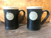 Bear &amp; Moose Pottery Mugs - Grey