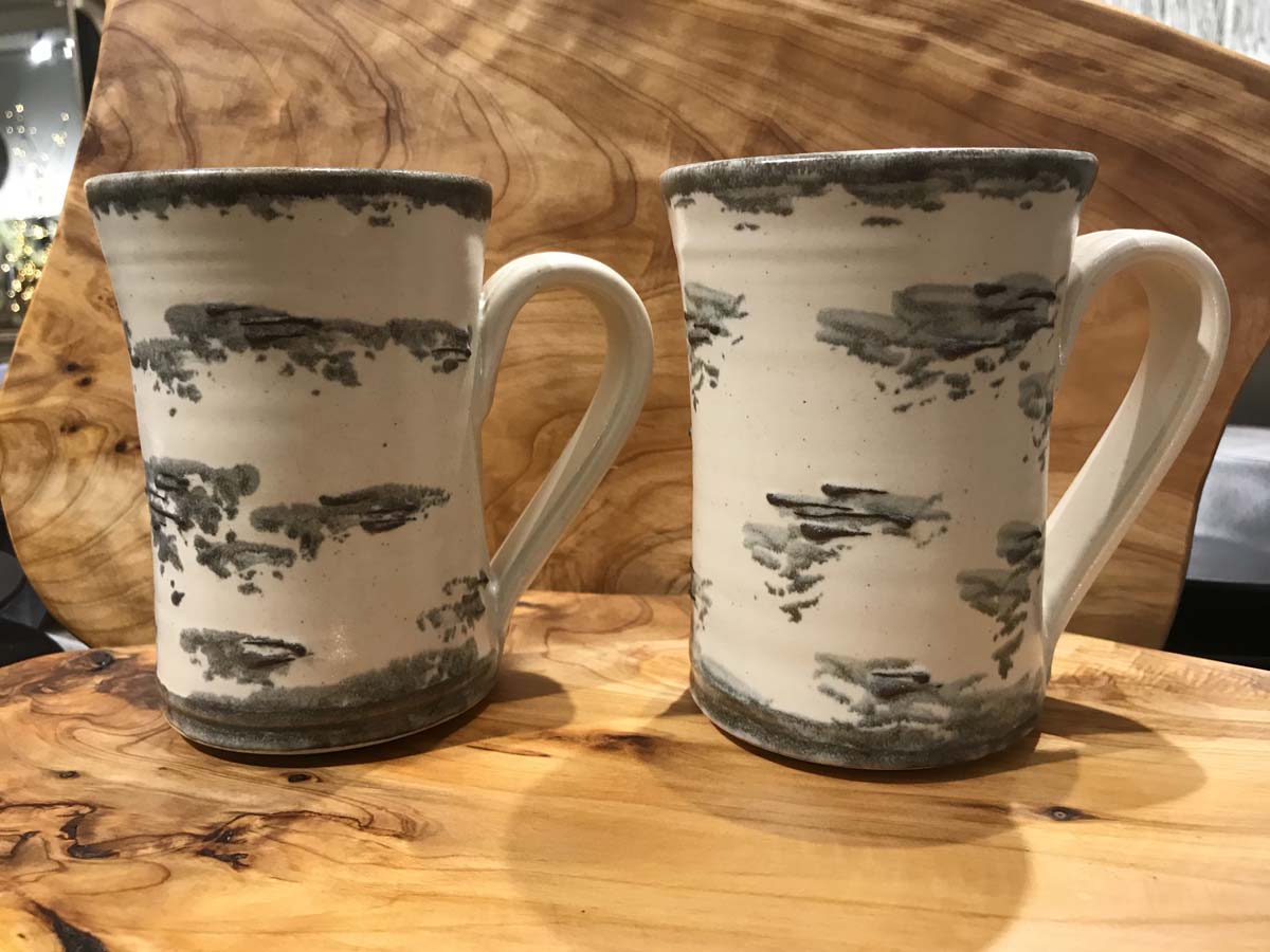 Birch Pottery Mug