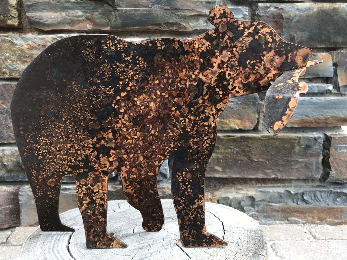 Rusty Metal Bear