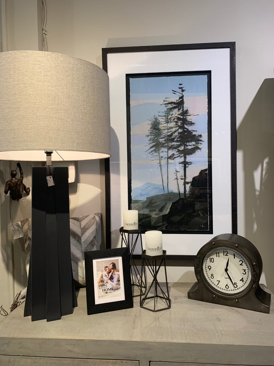 Blue Sky &amp; Tree Print