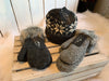 Grey Wool Mitts